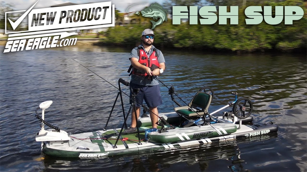 NEW Sea Eagle FishSUP 1210 - Best Fishing Board for 2025