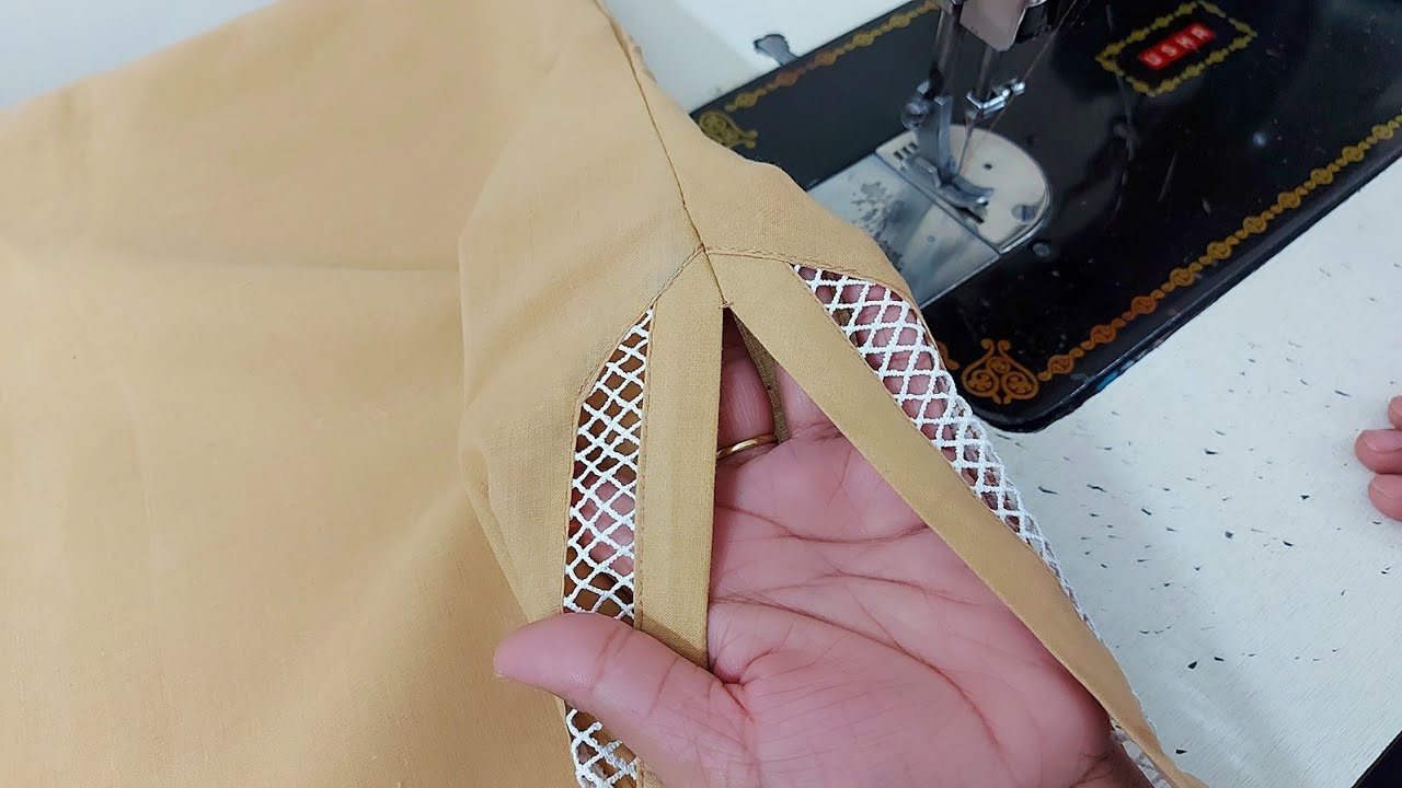 Kurti Slits/Chaak में Joint Lace लगाने का सबसे आसान तरीका | Kurti Slits Design with Filling Lace