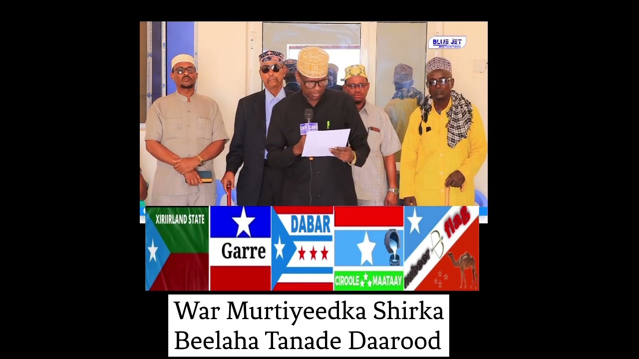 War murtiyeedka kasoo baxay shirkii Beelaha Tanade Daarood