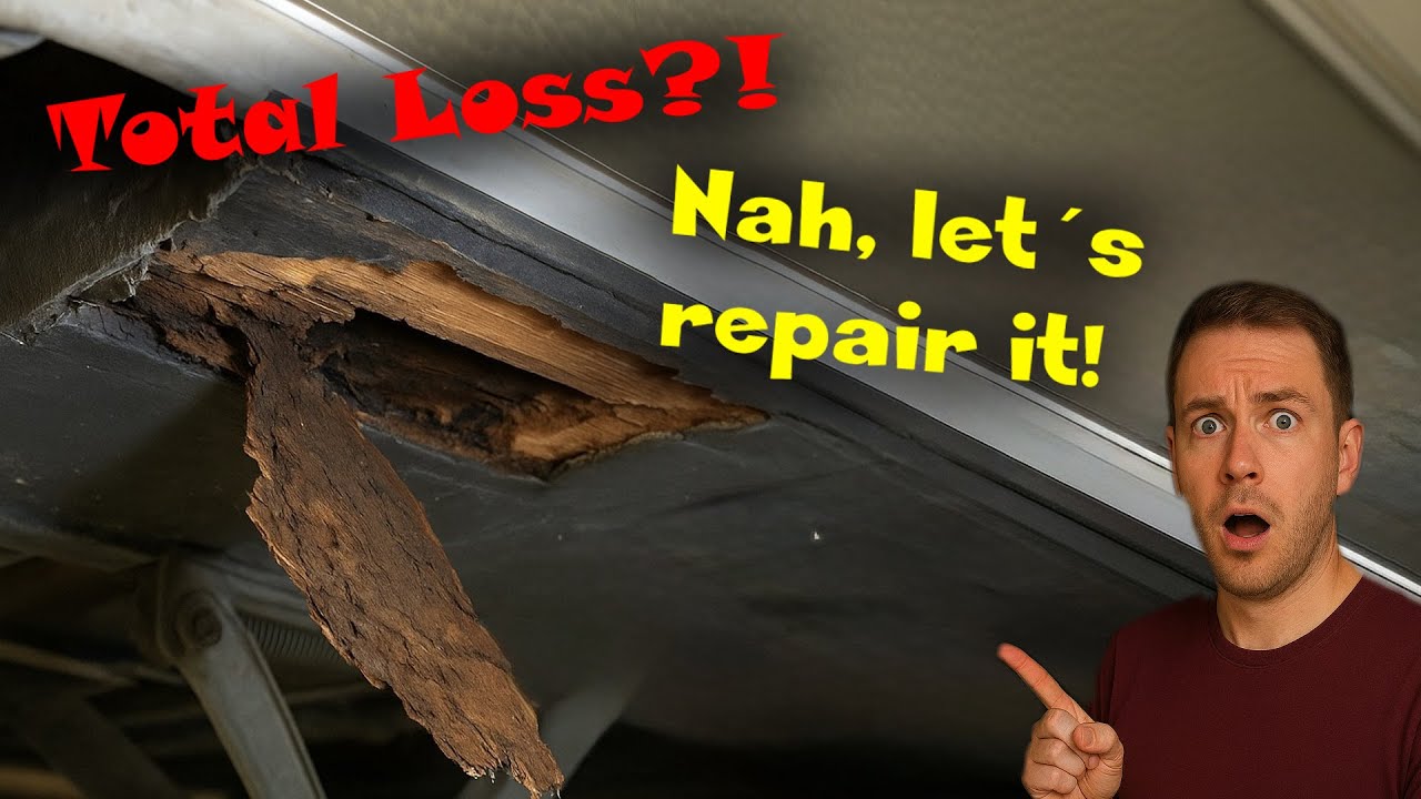 Caravan Underbody Repair | Fixing Water Damage DIY