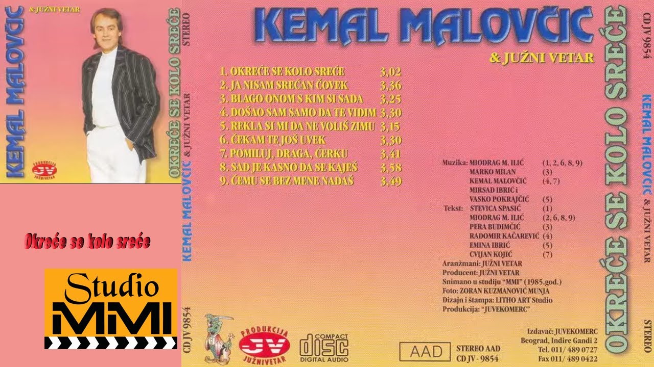 Kemal Malovcic i Juzni Vetar -  Okrece se kolo srece (Audio 1985)