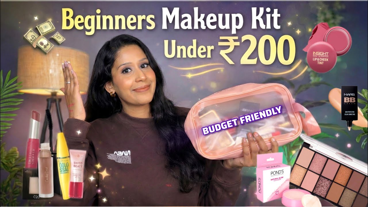 Full Makeup Kit for Begginers| Under Rs 200 | Best Affordable Products| Perfect For Begginers 💕
