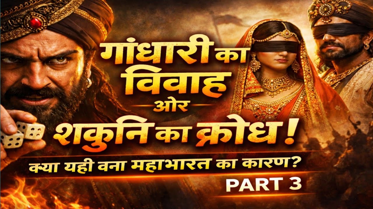 क्या गांधारी का विवाह ही बना महाभारत युद्ध की वजह? Shakuni Story | RD Academy Selection
