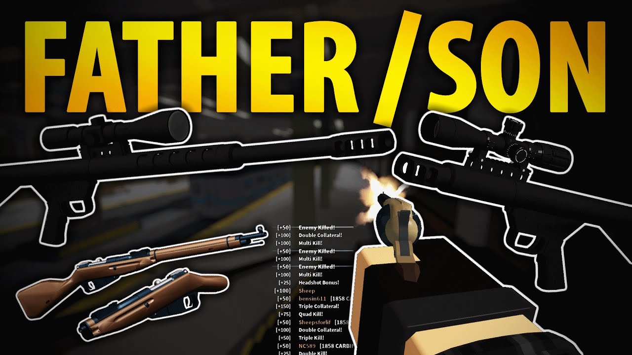 Father/Son Gun Combos in Phantom Forces!