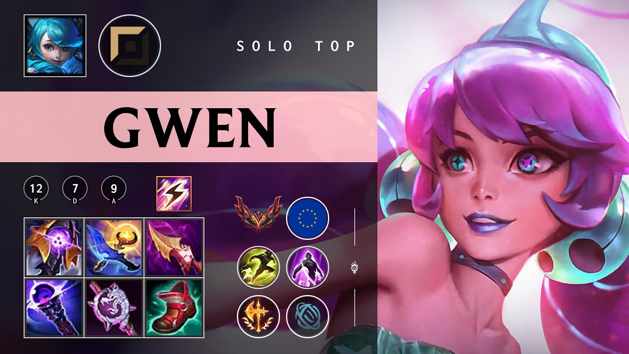 Gwen Top vs K'Sante - EUW Grandmaster Patch 26.04