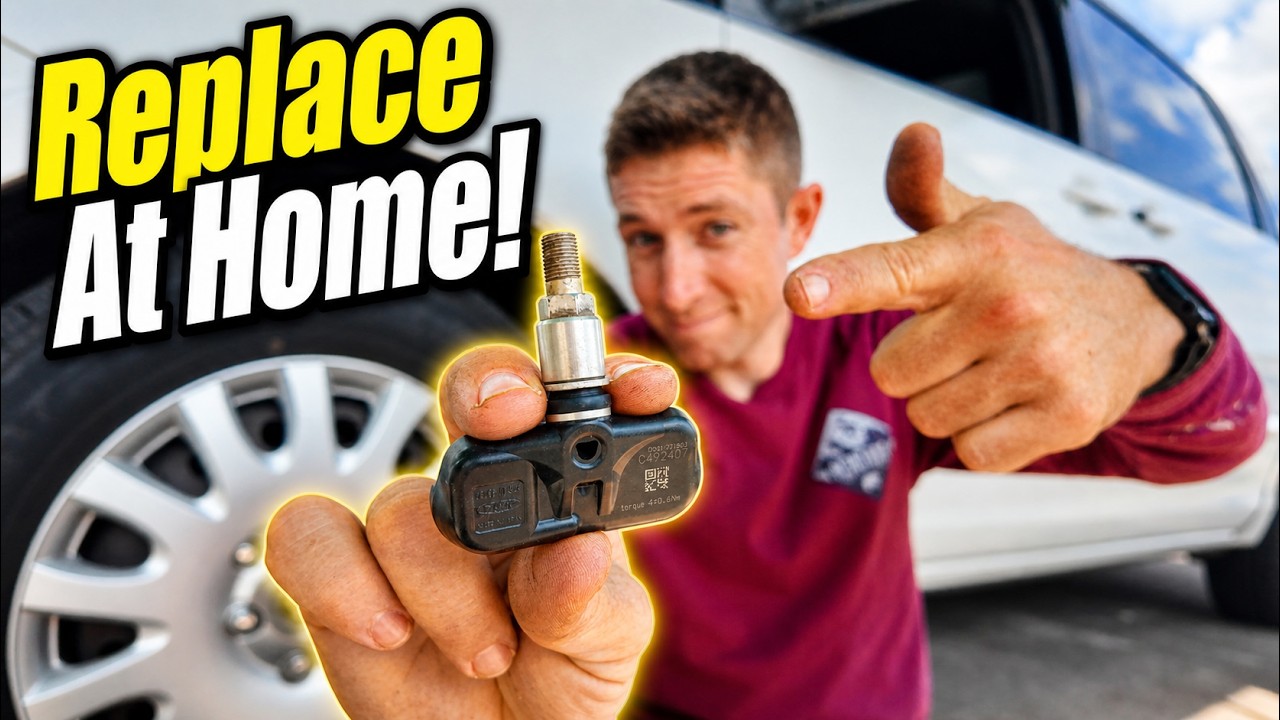 How to Replace a TPMS Sensor (Without a Tire Machine!)