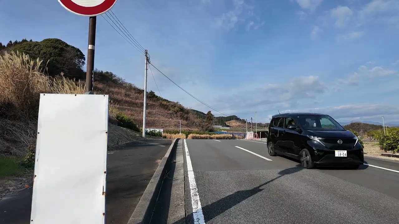 日本平登山　龍華寺から山頂駐車場　2025年2月