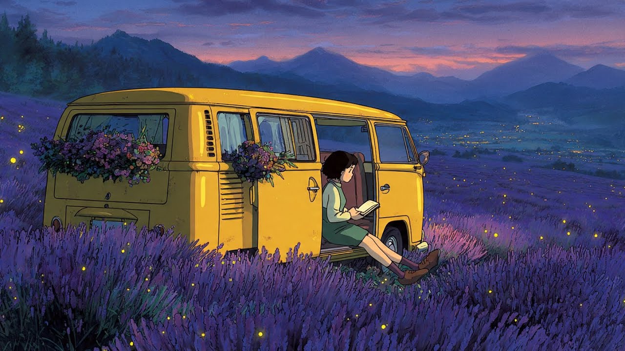 🚐🌃 Lo-fi Van Night Drive | Nonstop Road Trip Chill Mix | Relaxing Beats to Unwind