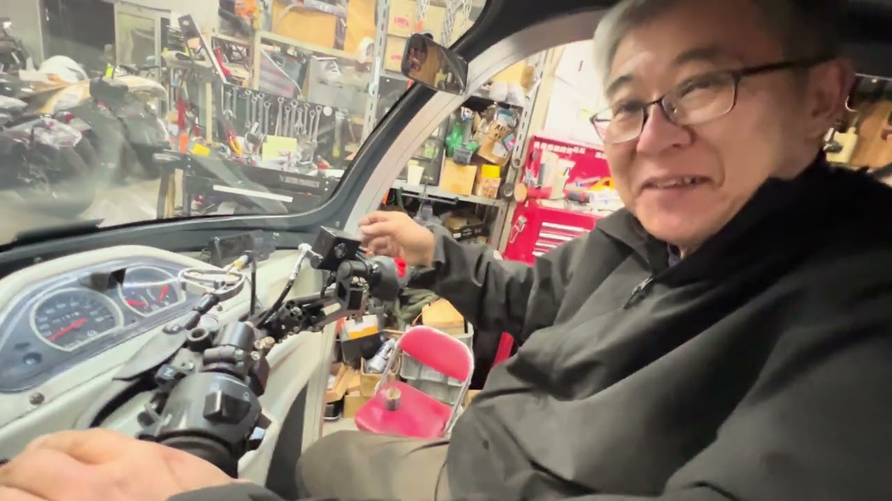 ミゼット号250開発中　本日は、クラッチと、シフトを改善しました。