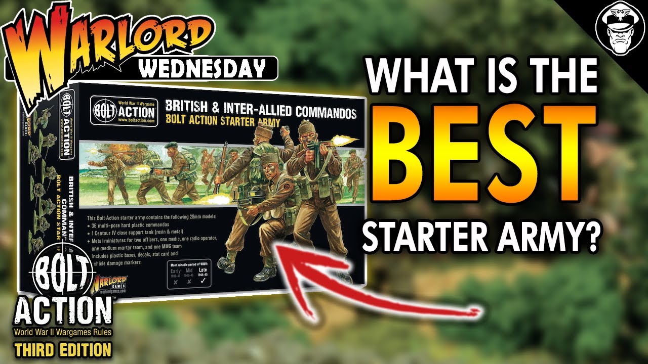 Какая британская стартовая армия ЛУЧШАЯ? | Bolt Action 3rd Ed.