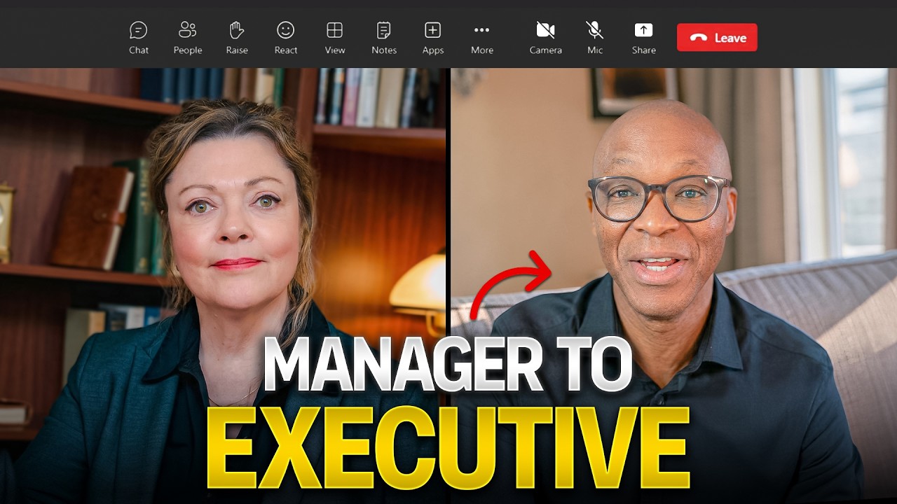 How He Went From Manager to Executive...