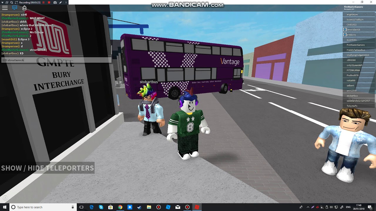 Buses at Bury - Buses UK - Roblox