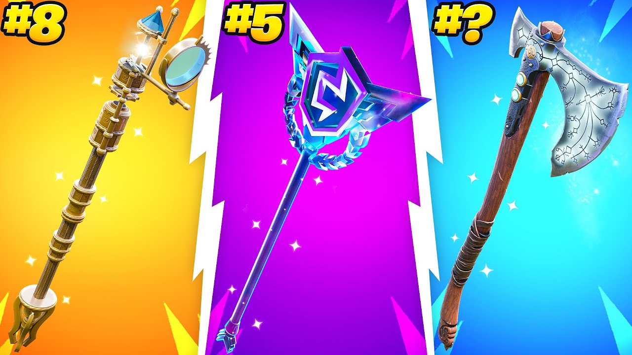 26 TRYHARD Pickaxes in Fortnite (SEASON 4)