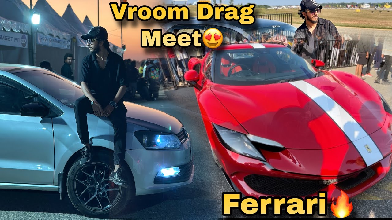Vroom Drag Meet 13th Edition😍🔥| MAAZ KHAN #maazkhan👑 