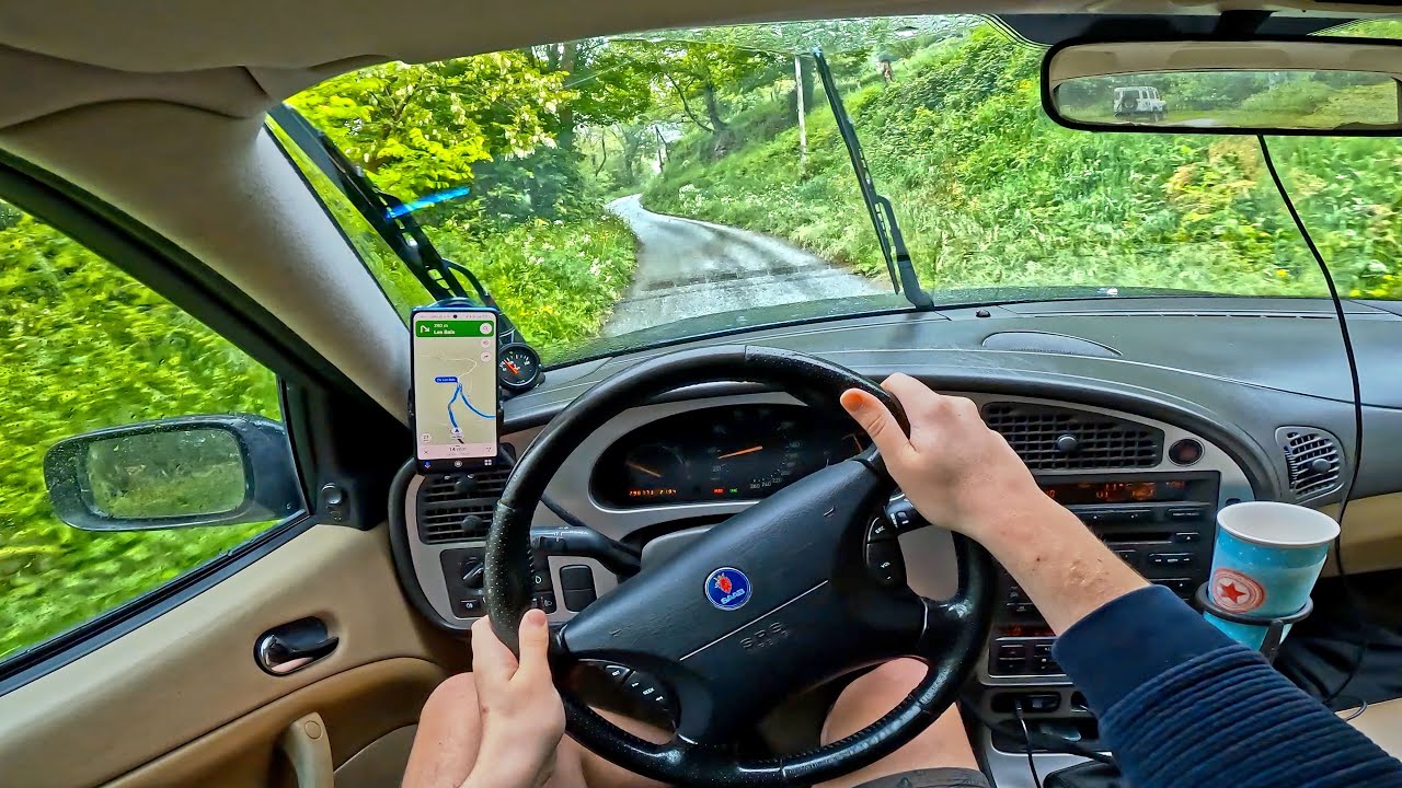 POV Driving - Le Souleilhan  - (Saab 9-5 Aero)