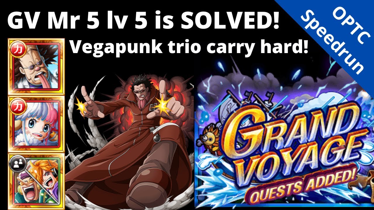 WHISKEY PEAK IS OVER! New Vegapunk legends solve GV Mr 5 level 5! OPTC Grand Voyage 大航海 ウイスキーピーク