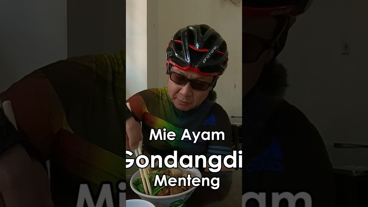 Mie Ayam Gondangdia #cycling #gowes #cyclist #jakarta #miehalal #menteng #gondangdia #bakmiride