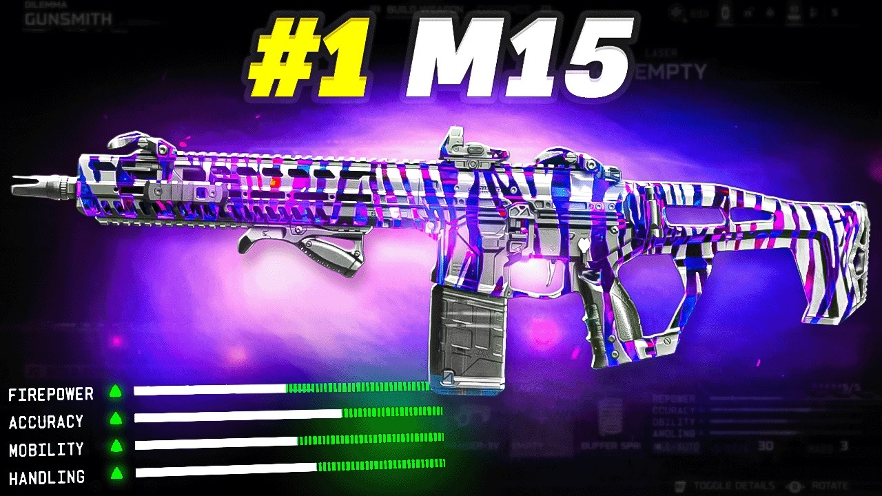 new *META* M15 MOD 0 CLASS is LIKE CHEATING in BO7! (Best M15 MOD 0 Class Setup) - Black Ops 7