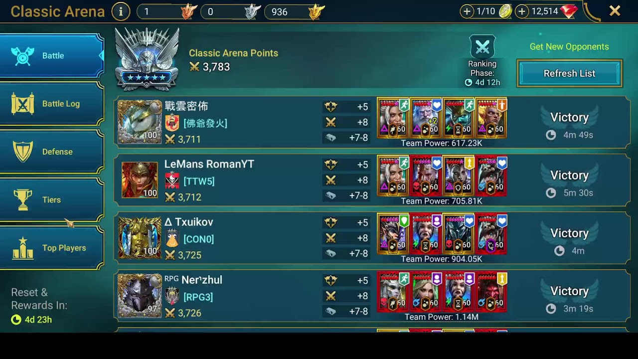 Live Arena season 9 top 10- [VND] ToảnKNIGHT  #raidshadowlegends #livearenaraid