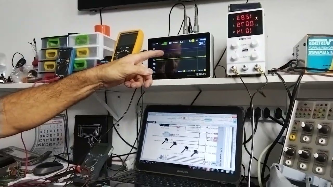 Teste da central de injeção eletrônica V42 Valeo, Sandero 1.6 16v 2011 flex