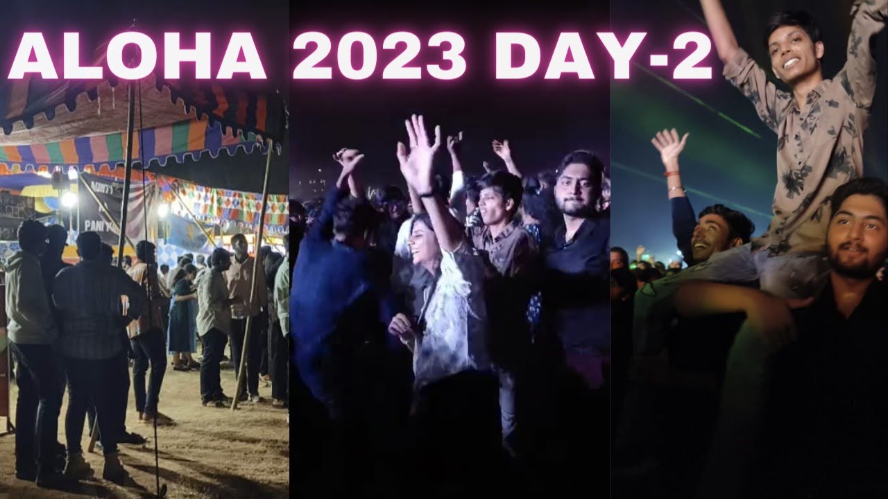 ALOHA DAY 2 | Freshers Party | SRM UNIVERSITY AP