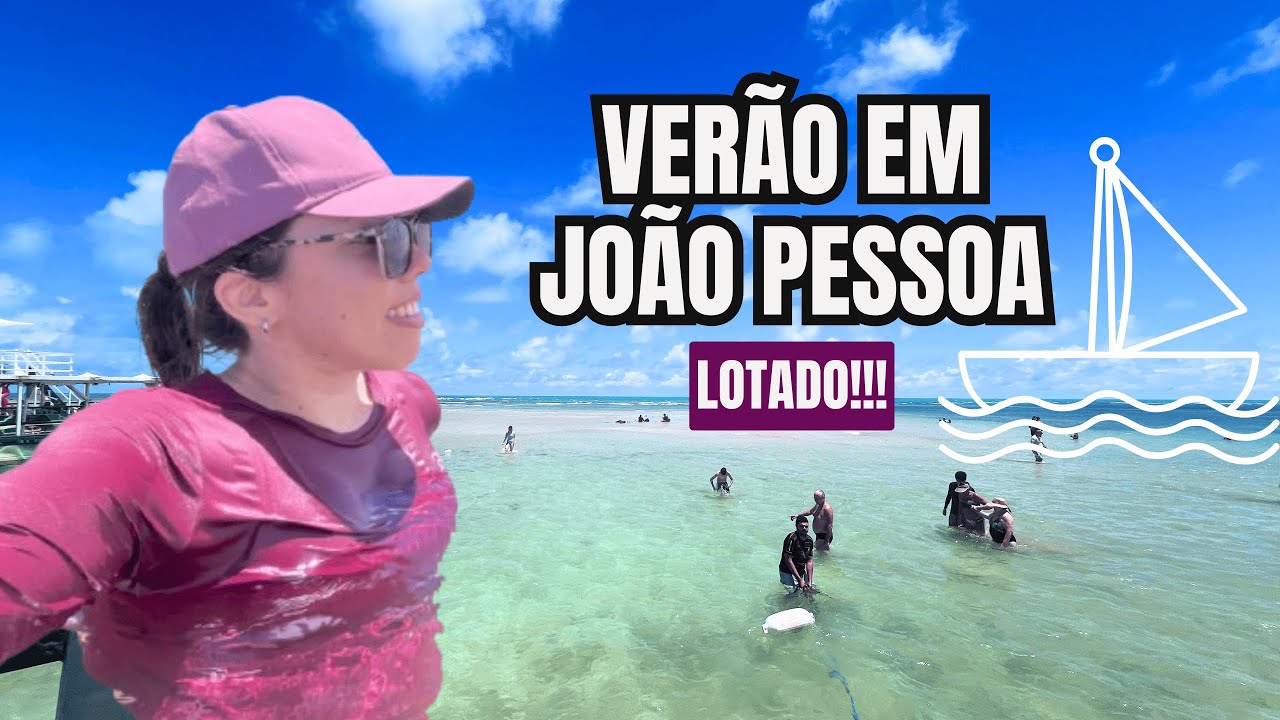 Esse roteiro está bombando em João Pessoa ☀️ Tudo lotado no verão 2025