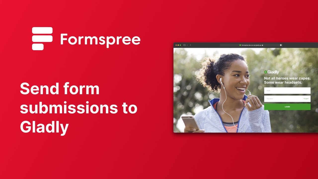 Send a form submission to your Gladly inbox