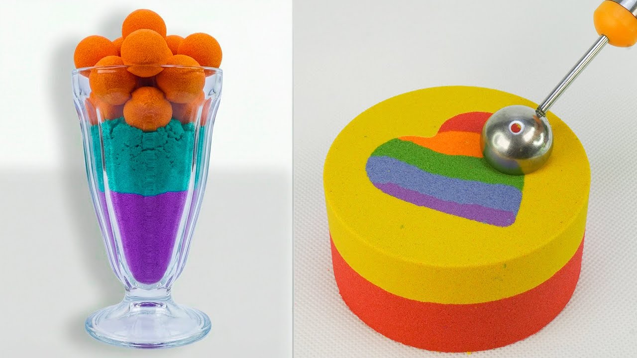 Very Satisfying & Relaxing Kinetic Sand ASMR | Compilation #1