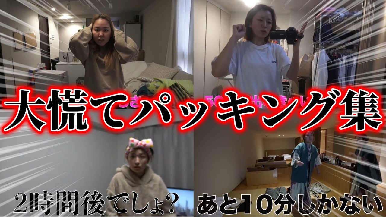【作業・寝落ち用】大慌てパッキング集！【平成フラミンゴ　切り抜きch】