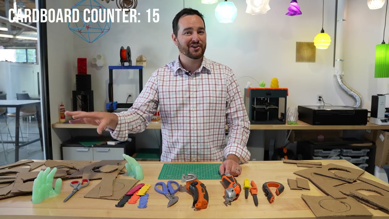 [TestLab] CARDBOARD CUTTERS | Episode 1
