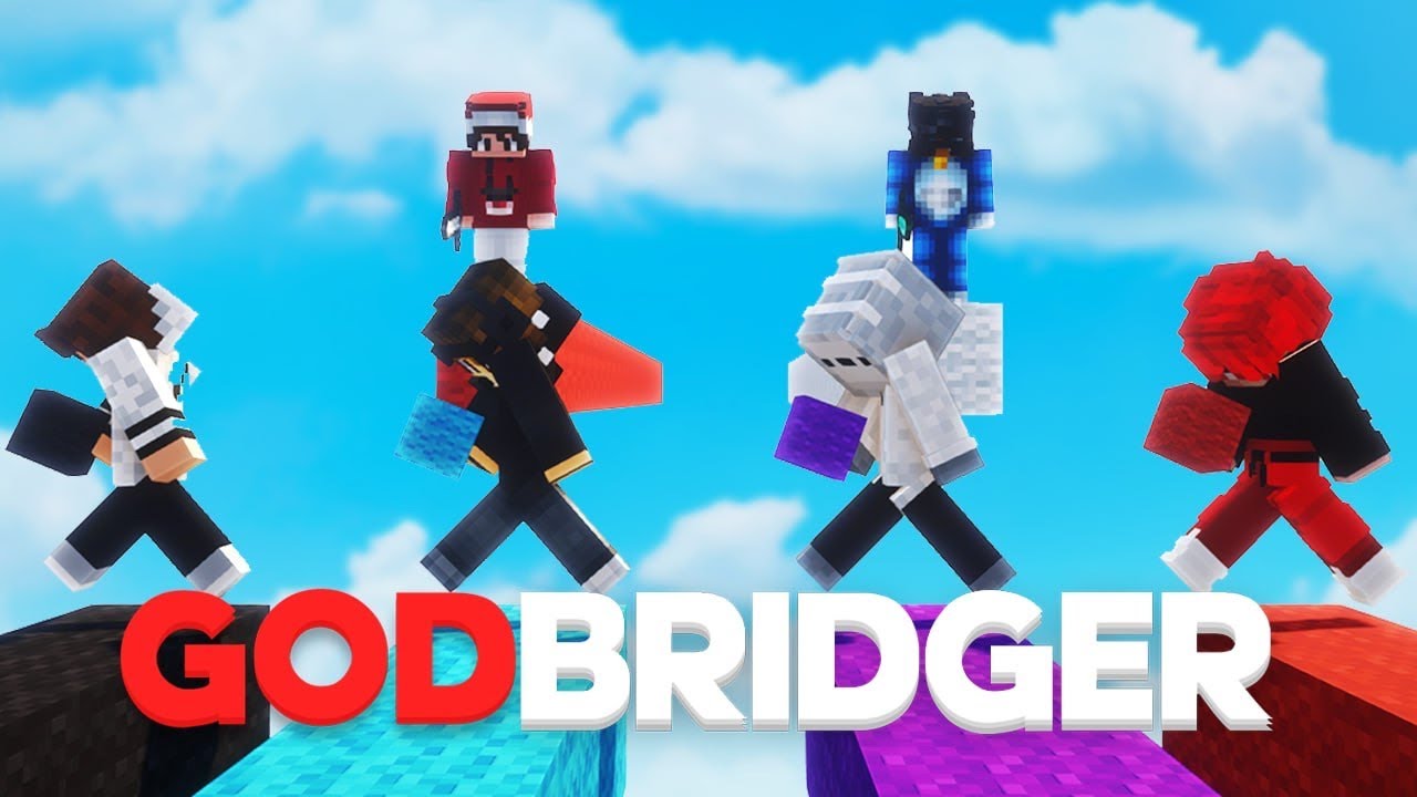 MARK3S e CARPYY vs 4 GODBRIDGER nelle BEDWARS!