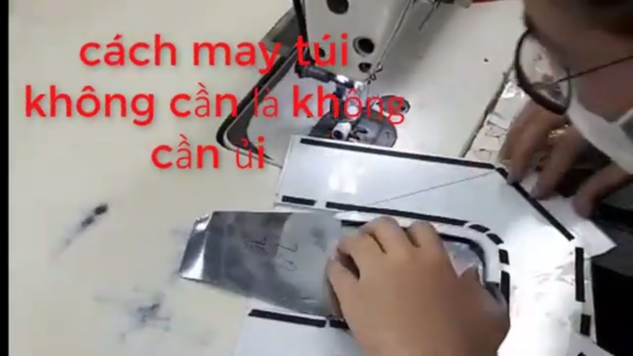 cách may túi tròn không cần là không cần ủi nhanh và đẹp