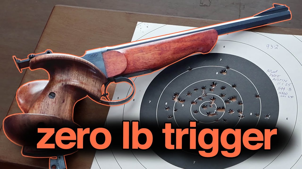 The Zero Pound Trigger Martini Henry Pistol: Hammerli 100 Olympic 50m Pistol