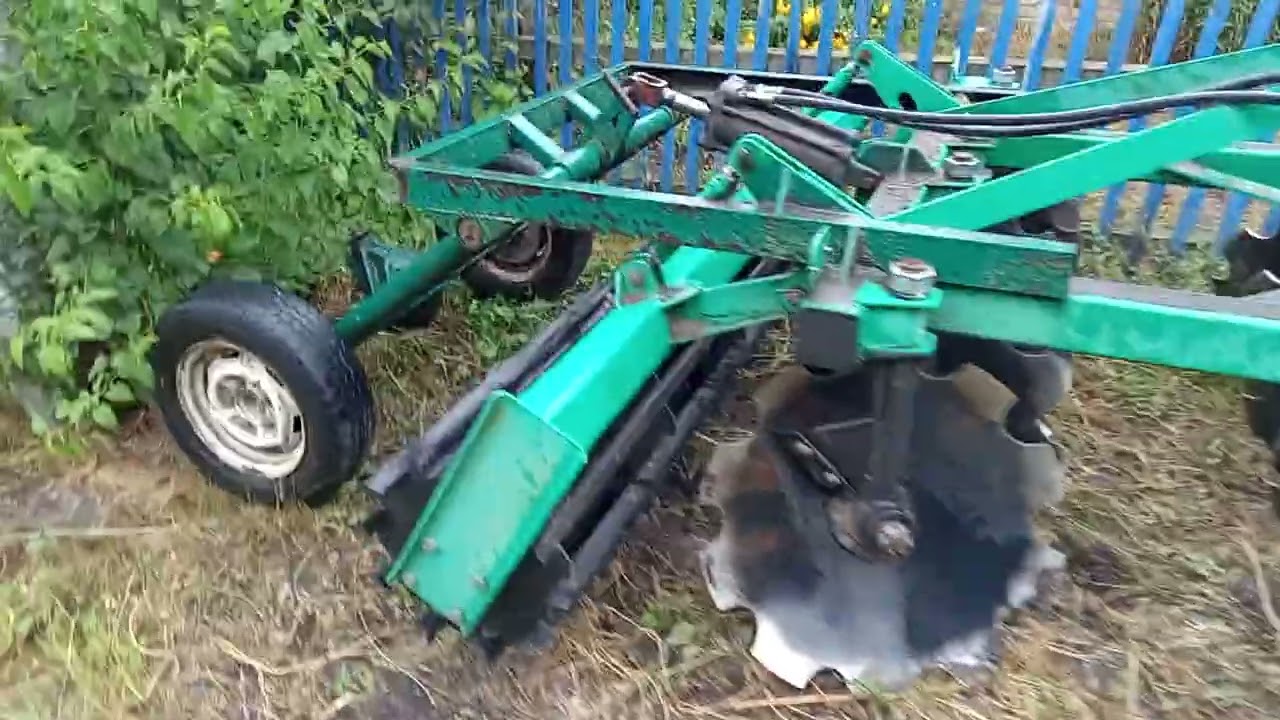 Дискова борона. Прицепне на АГ -2.1