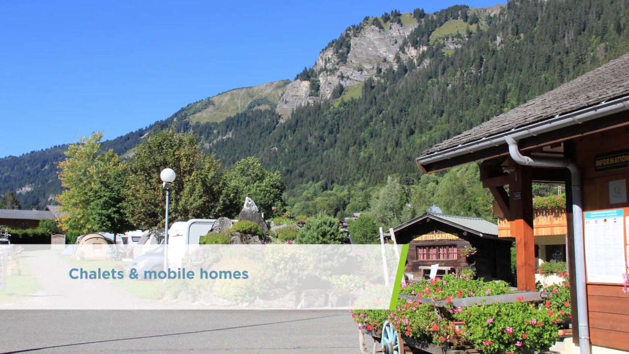 French Campsites - L'Oustalet, Chatel, Alps