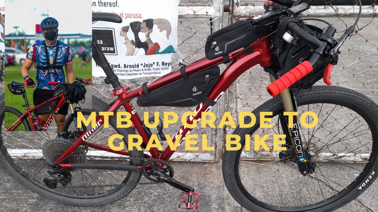 MTB UPGRADE TO GRAVEL BIKE | CORNER BAR ROAD TEST | JP CITY BIKER