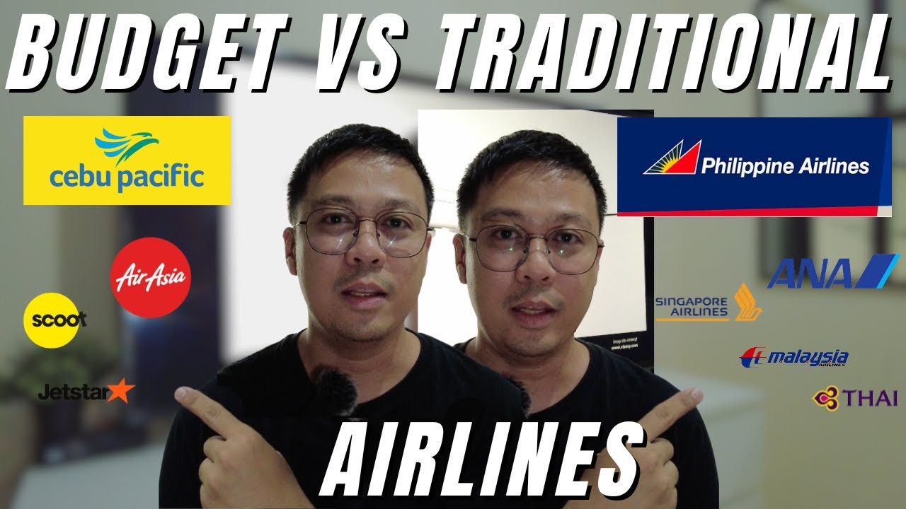 Mura or mahal? Which One Should You Choose? Philippine Airlines vs. Cebu Pacific Travel Vlog