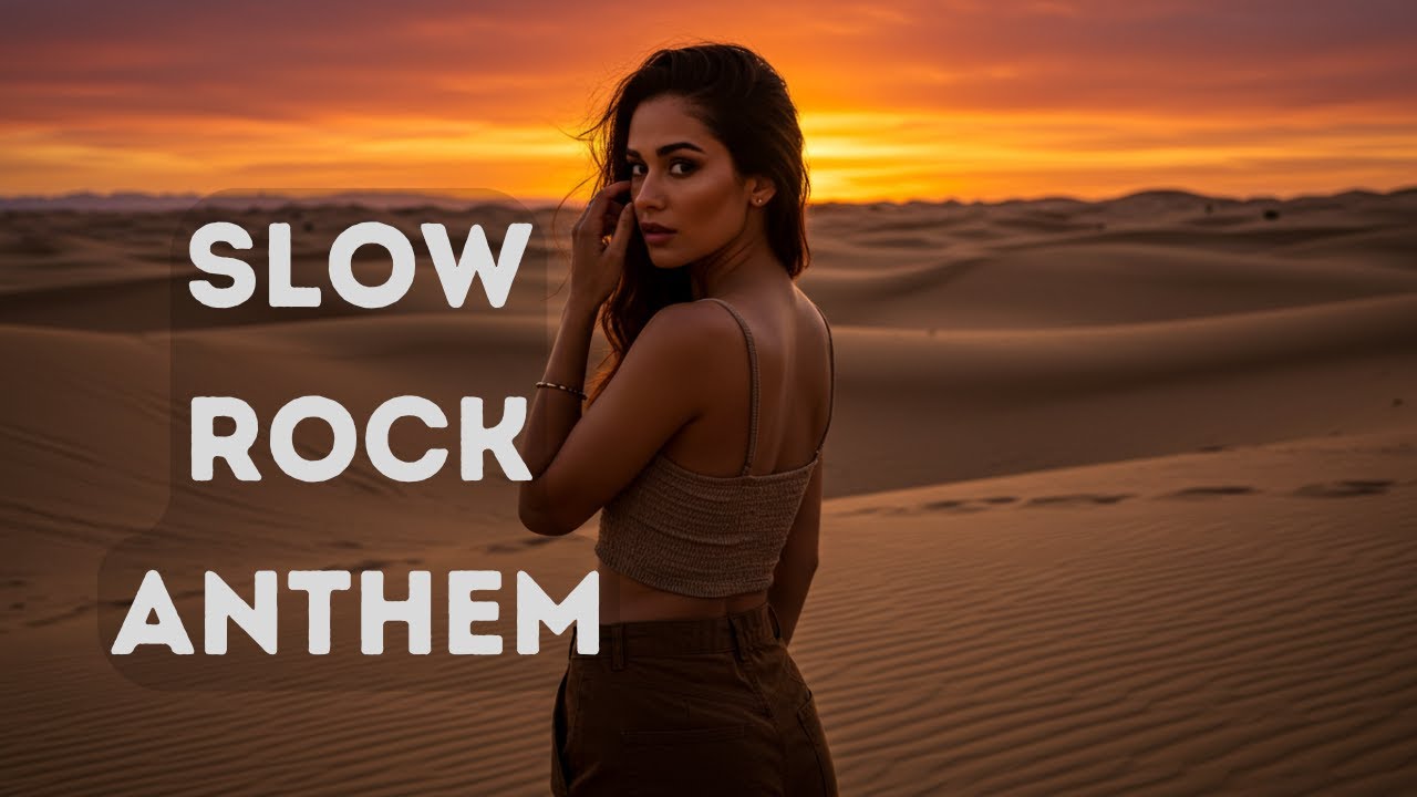 Slow Rock Anthem with Powerful Vocals &ndash; Emotional Guitar-Driven Ballad