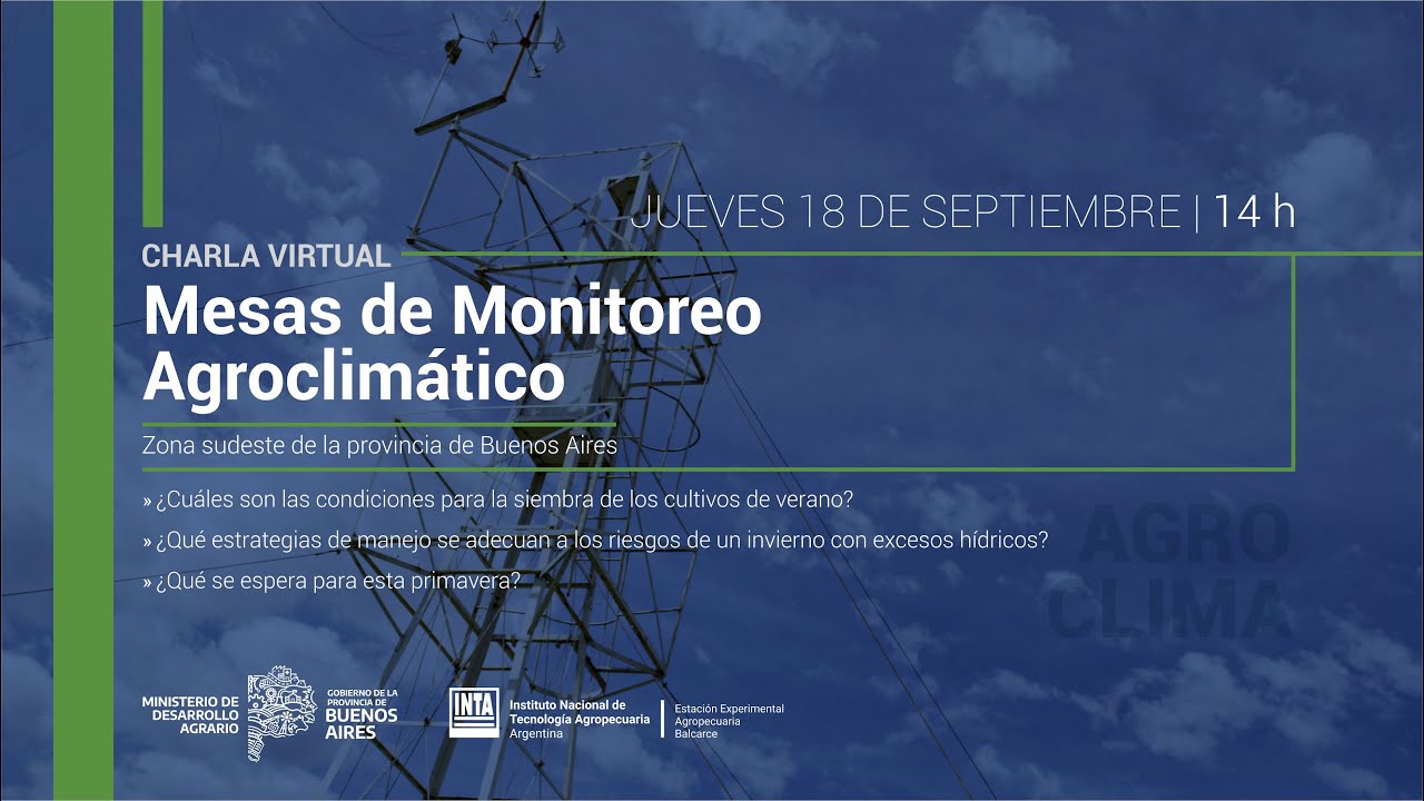Mesas de Monitoreo Agroclimático | Septiembre 2025