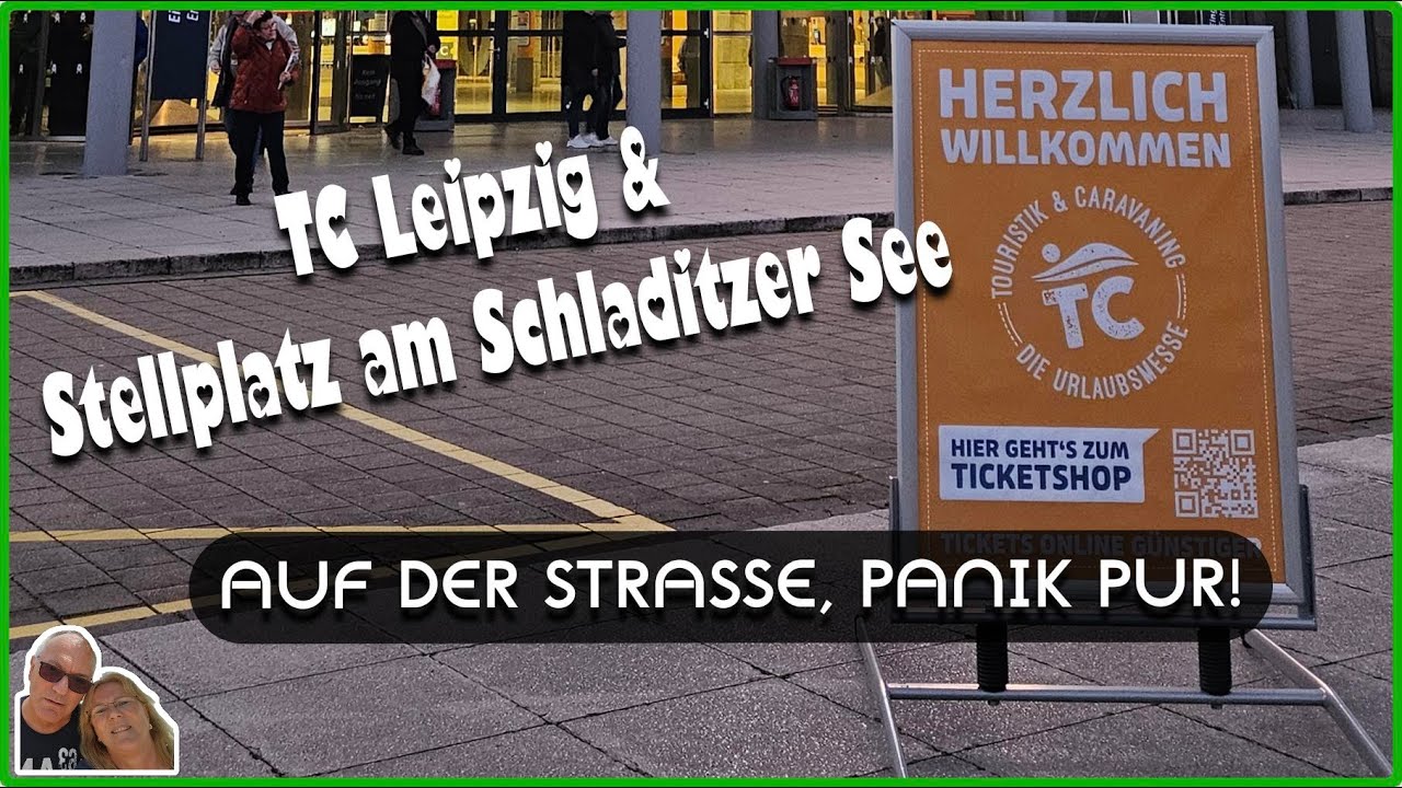Messe TC Leipzig & Stellplatz am Schladitzer See - Manu ist die beste Beifahrerin ever :)