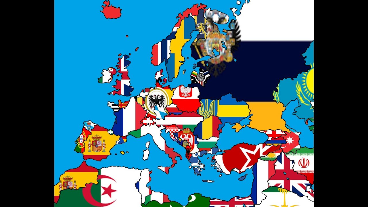 Alternate Map Of Europe Speedart #2 - Eğlence Amaçlıdır [For Fun]