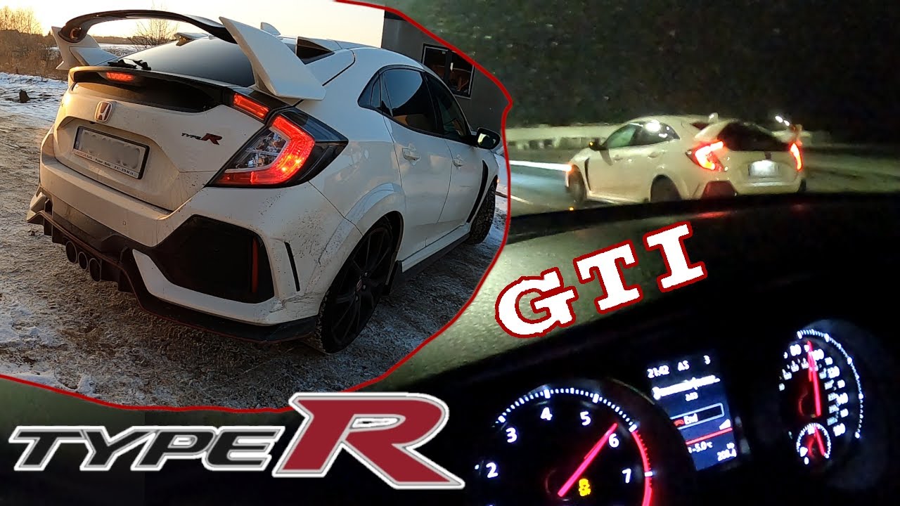 Honda Civic X Type R (FK8) - pierwsze wrażenia 👀 + Type R vs GTI MK7 🏁 - #V75