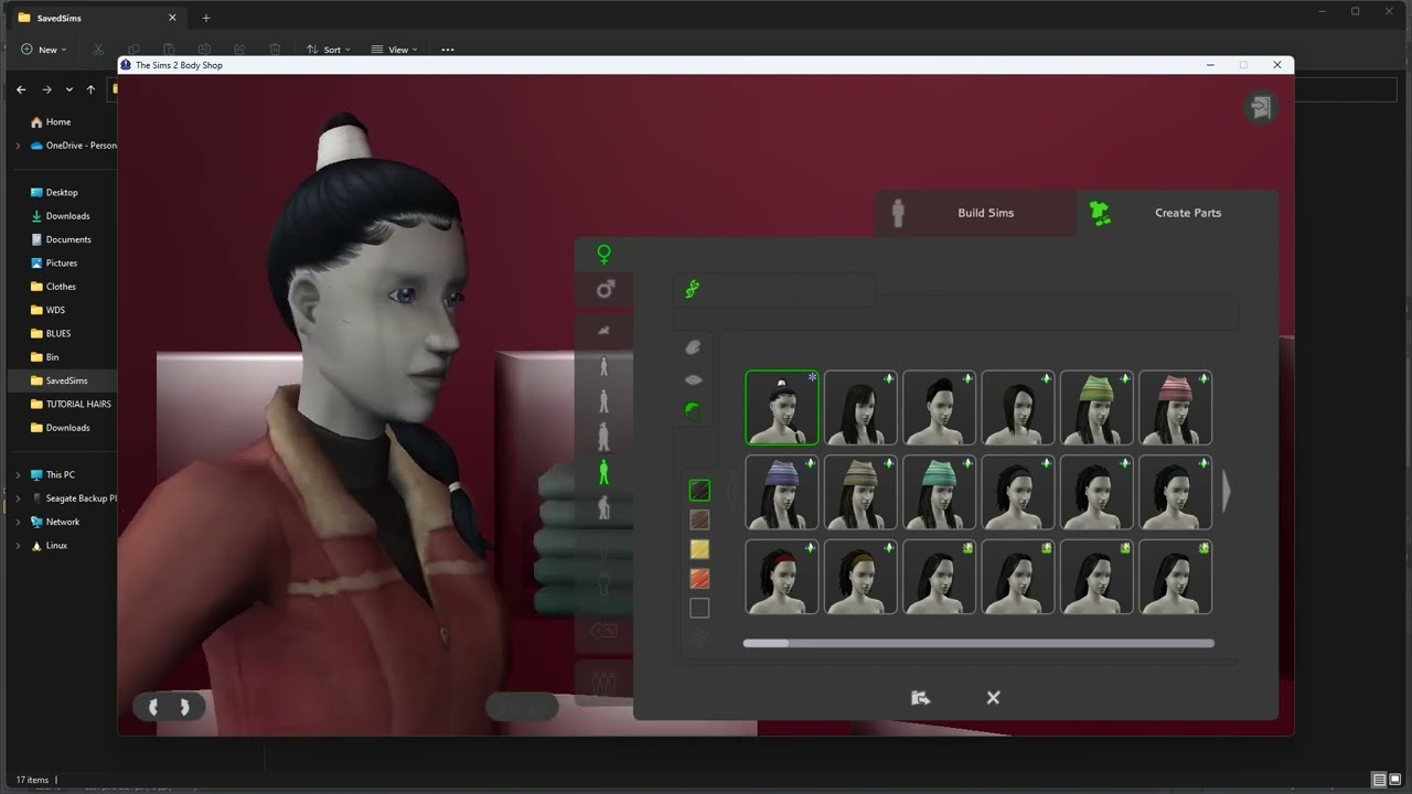 How to Retexture & Recolour Hair for The Sims 2 (ALPHA & CLAY HAIR TUTORIAL)