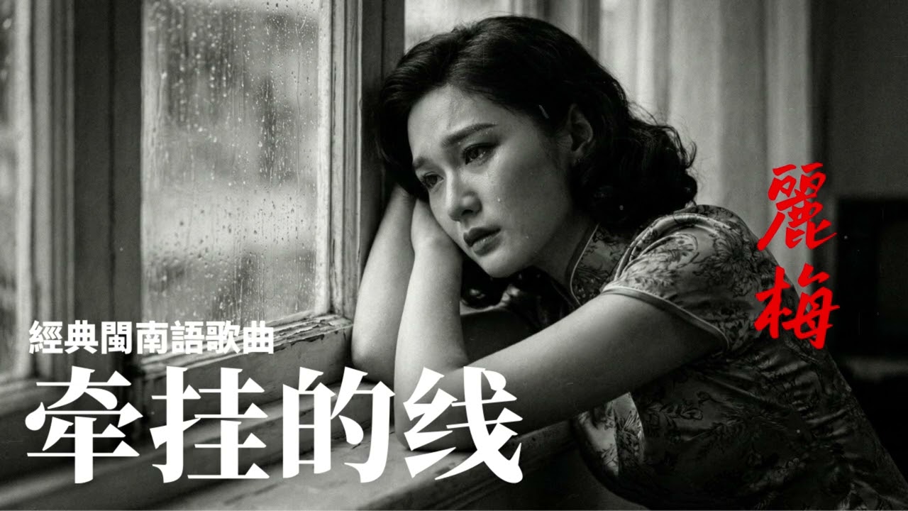 中闽南语老歌《牵挂的线》｜熟悉的旋律，熟悉的感动｜丽梅唱歌给你听｜麗梅唱歌給你聽｜静静唱给你听｜闽南语经典情歌｜70后回忆 80后回忆