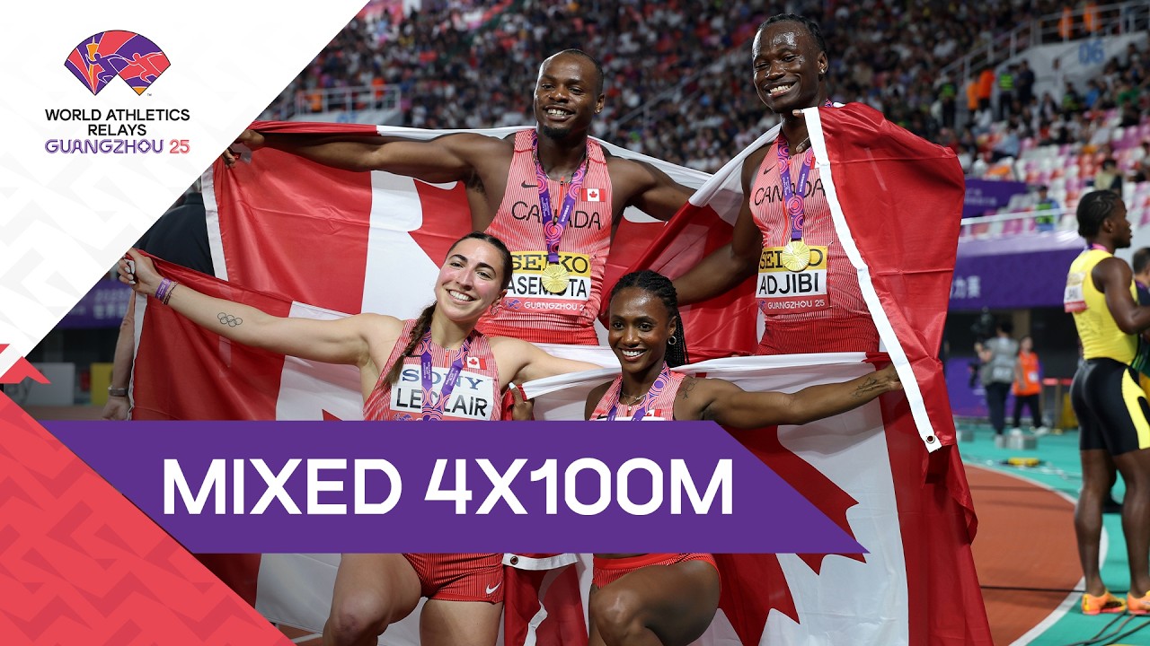 Full Mixed 4x100m Heats & Final | World Athletics Relays Guangzhou 25