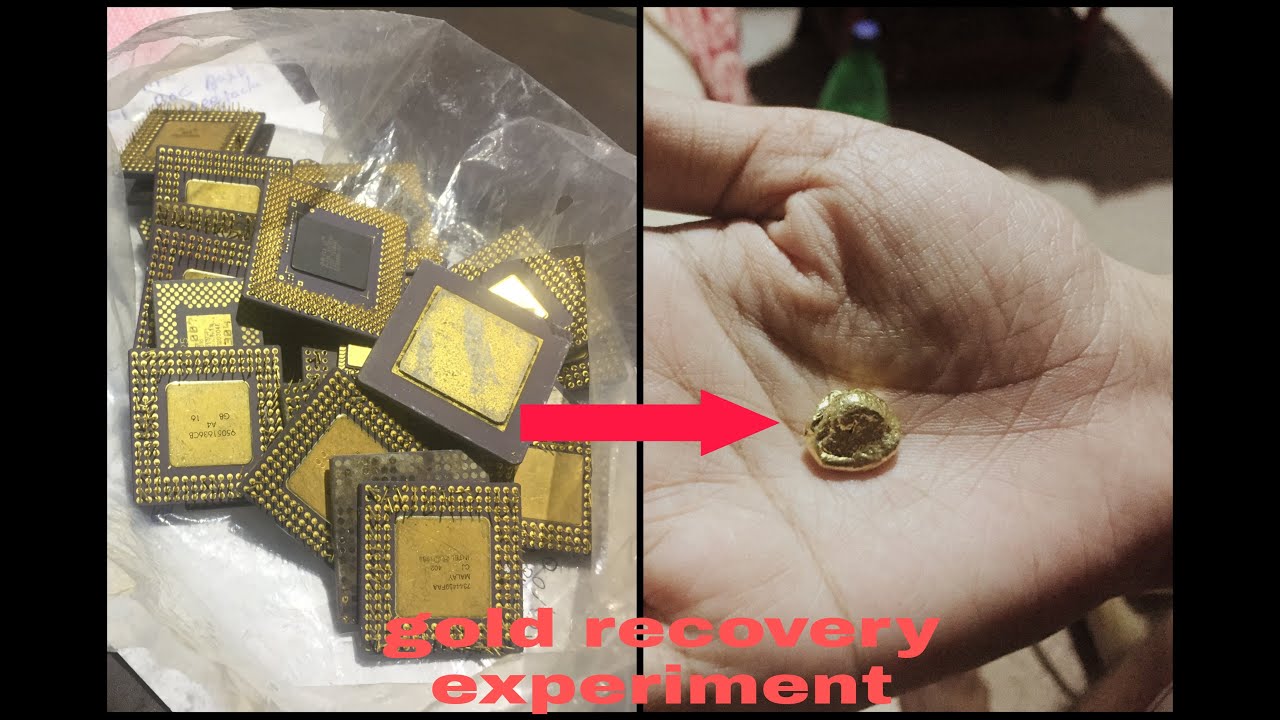 high grade gold processor gold recovery experiment