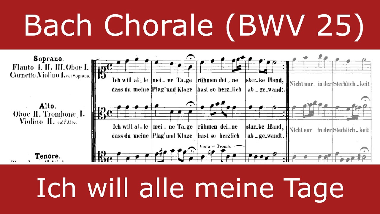 Bach - Ich will alle meine Tage (Collegium Vocale Gent)