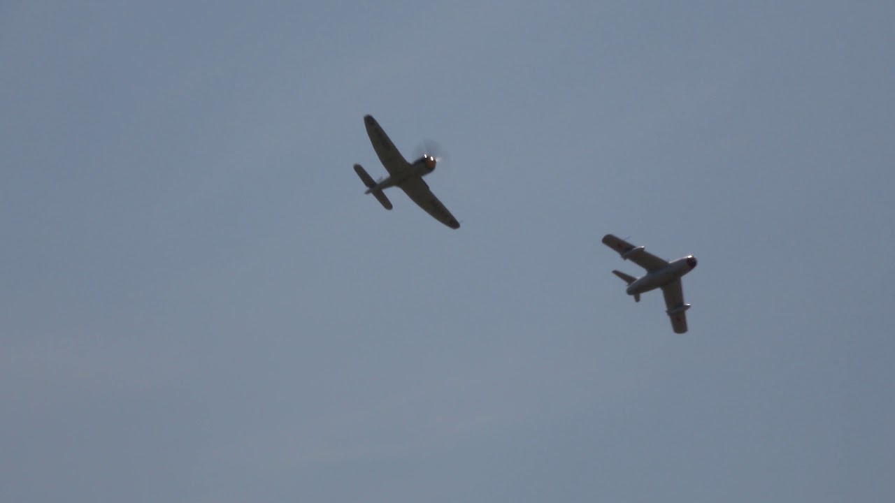 Sea Fury & Mig-15 - Yeovilton Air Day 2018