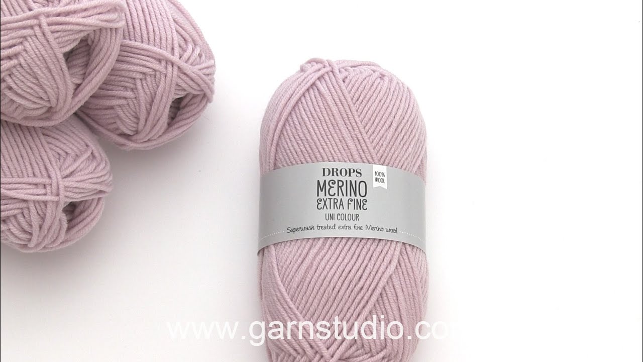 DROPS Merino Extra Fine - Superwash treated extra fine merino wool!