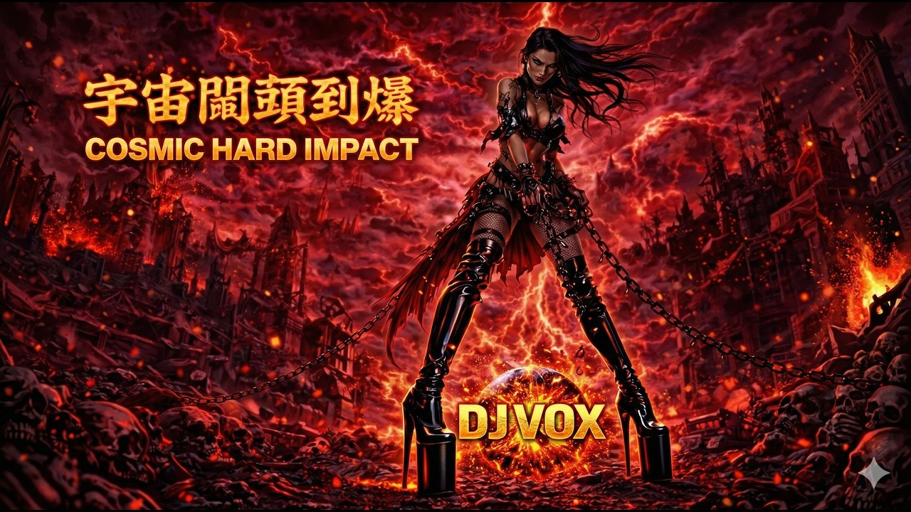 宇宙頭到爆 Cosmic Hard Impact – DJ VOX | Fengtau Hardstyle (170 BPM RAVE TECHNO)